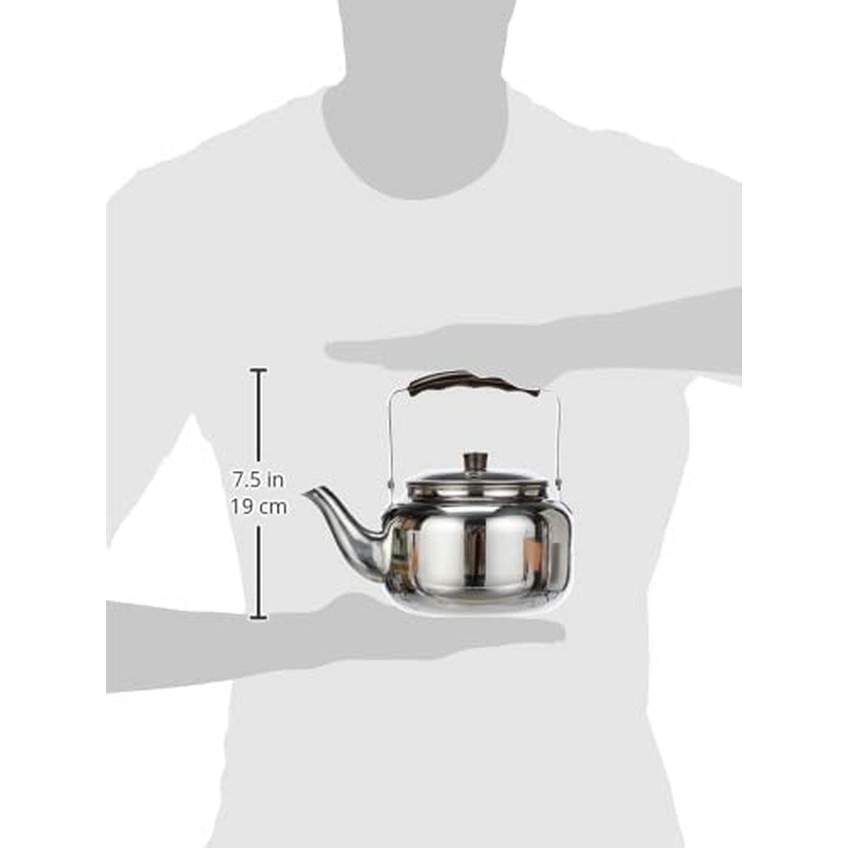 Cafetera Ibili Pava Acero Inoxidable 1,45 L Plateado